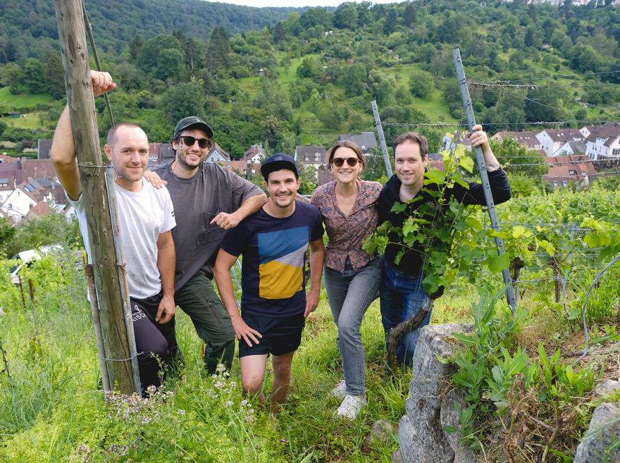 Gruppenfoto Weinkollektiv